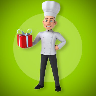 Eğlenceli çizgi film Şef