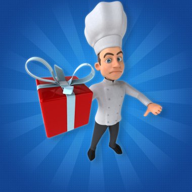 Eğlenceli çizgi film Şef