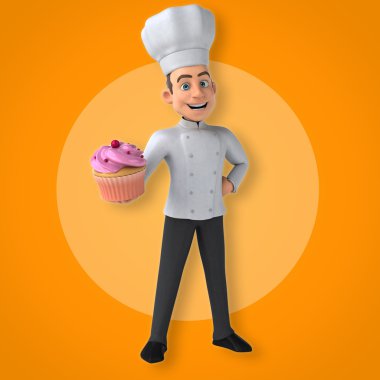 Eğlenceli çizgi film Şef