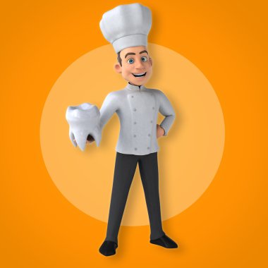 Eğlenceli çizgi film Şef