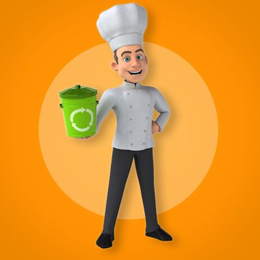 Eğlenceli çizgi film Şef