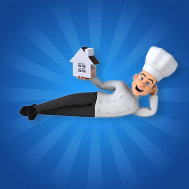 Eğlenceli çizgi film Şef