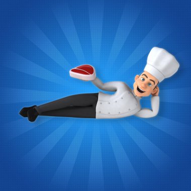 Eğlenceli çizgi film Şef