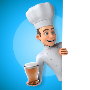 Eğlenceli çizgi film Şef