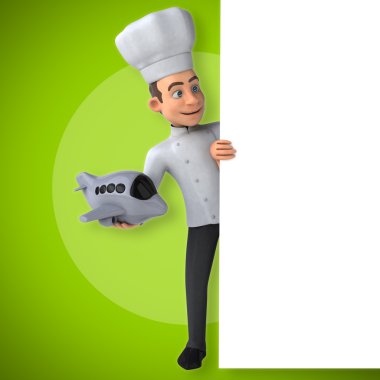 Eğlenceli çizgi film Şef