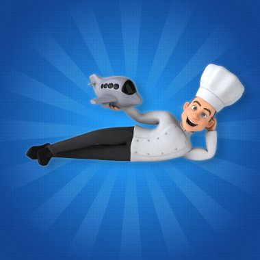 Eğlenceli çizgi film Şef