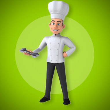 Eğlenceli çizgi film Şef