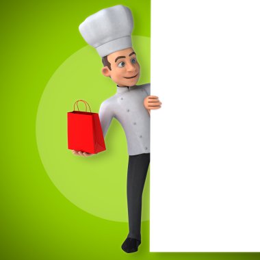 Eğlenceli çizgi film Şef