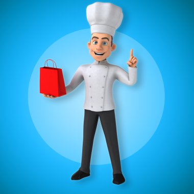 Eğlenceli çizgi film Şef