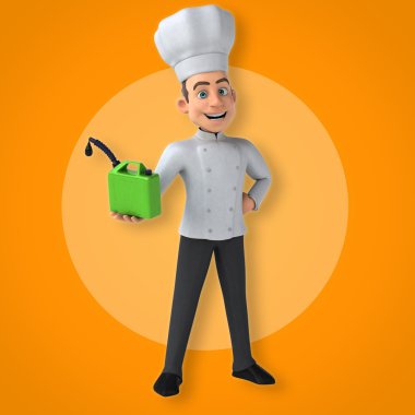 Eğlenceli çizgi film Şef