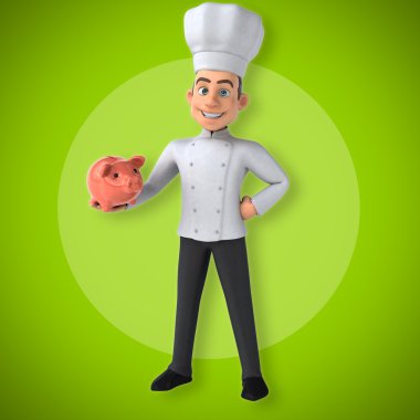 Eğlenceli çizgi film Şef