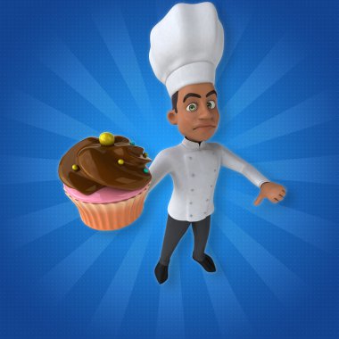 Eğlenceli çizgi film Şef