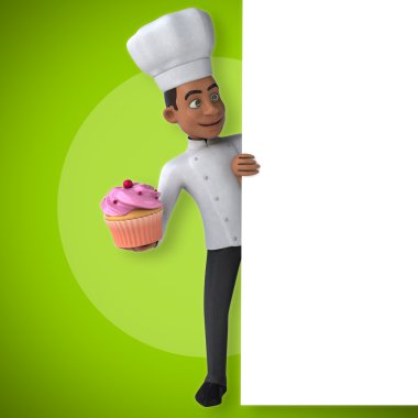 Eğlenceli çizgi film Şef