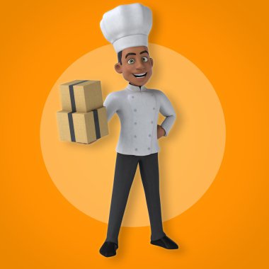 Eğlenceli çizgi film Şef