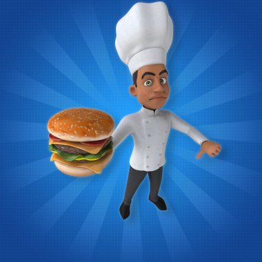 Eğlenceli çizgi film Şef