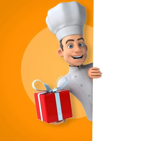 Fun cartoon chef