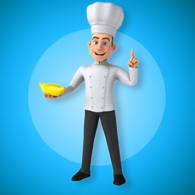 Eğlenceli çizgi film Şef