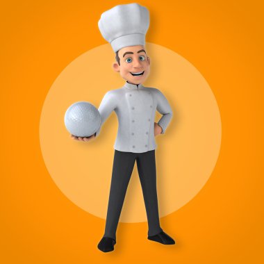 Eğlenceli çizgi film Şef