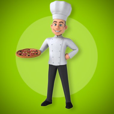 Eğlenceli çizgi film Şef