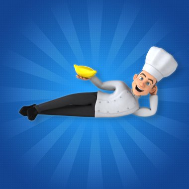 Eğlenceli çizgi film Şef