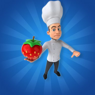 Eğlenceli çizgi film Şef