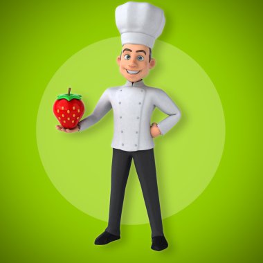 Eğlenceli çizgi film Şef