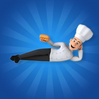 Eğlenceli çizgi film Şef