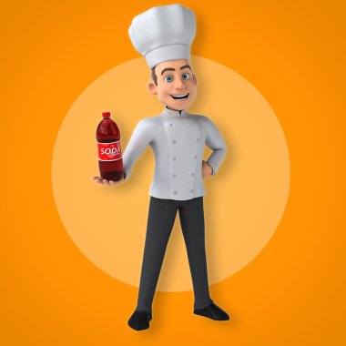 Eğlenceli çizgi film Şef