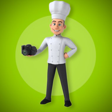 Eğlenceli çizgi film Şef