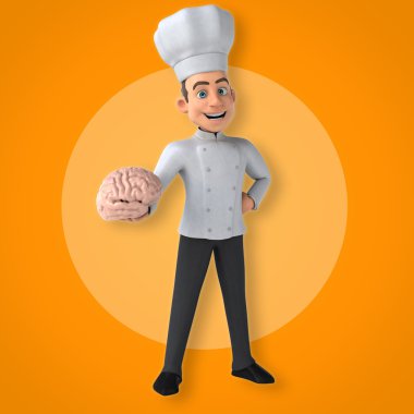 Eğlenceli çizgi film Şef