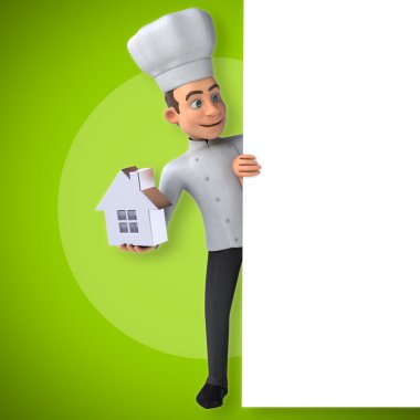 Eğlenceli çizgi film Şef