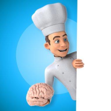 Eğlenceli çizgi film Şef