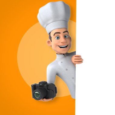 Eğlenceli çizgi film Şef