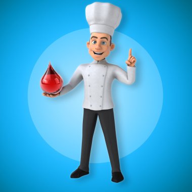 Eğlenceli çizgi film Şef