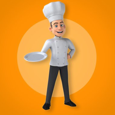 Eğlenceli çizgi film Şef