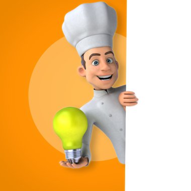 Eğlenceli çizgi film Şef