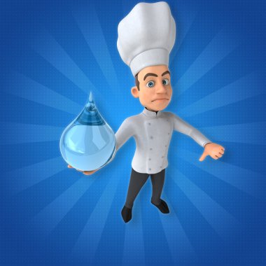 Eğlenceli çizgi film Şef