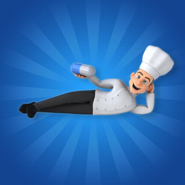 Eğlenceli çizgi film Şef