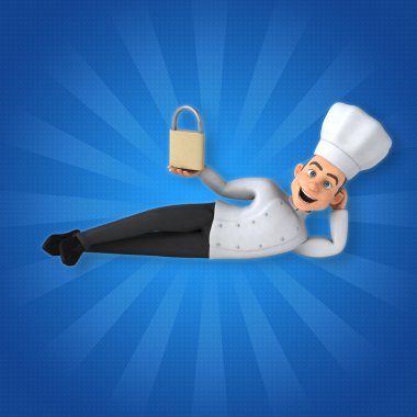 Eğlenceli çizgi film Şef