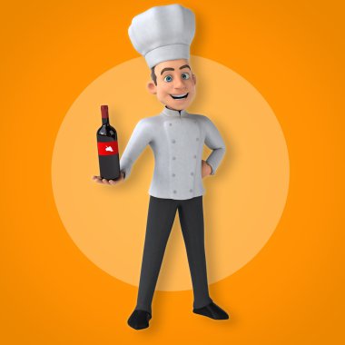 Eğlenceli çizgi film Şef