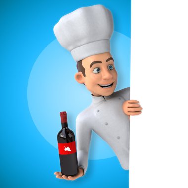 Eğlenceli çizgi film Şef