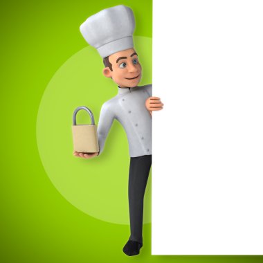 Eğlenceli çizgi film Şef