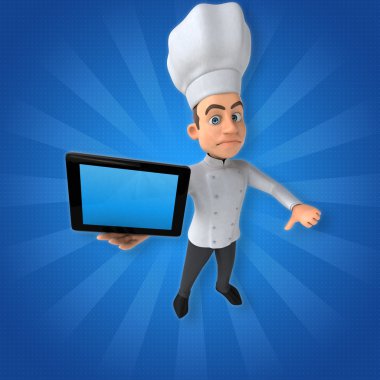 Eğlenceli çizgi film Şef