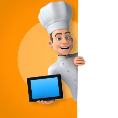 Eğlenceli çizgi film Şef