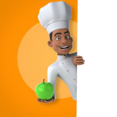 Eğlenceli çizgi film Şef