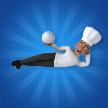 Eğlenceli çizgi film Şef