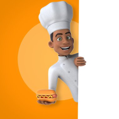 Eğlenceli çizgi film Şef