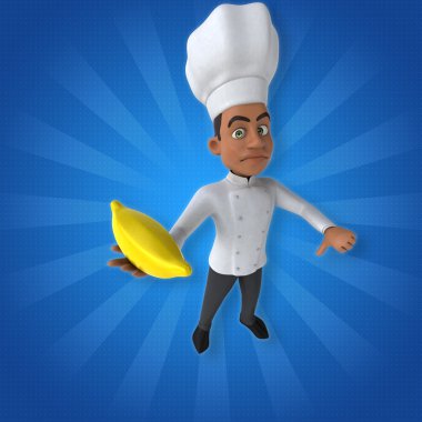 Eğlenceli çizgi film Şef