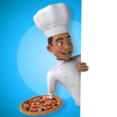 Eğlenceli çizgi film Şef