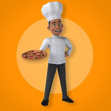 Eğlenceli çizgi film Şef